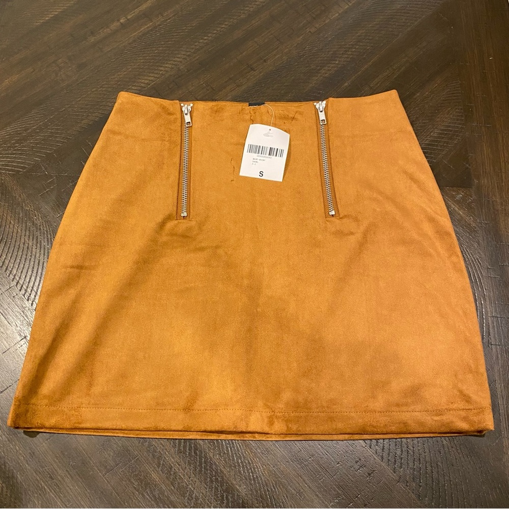 Suede Skirt NWT